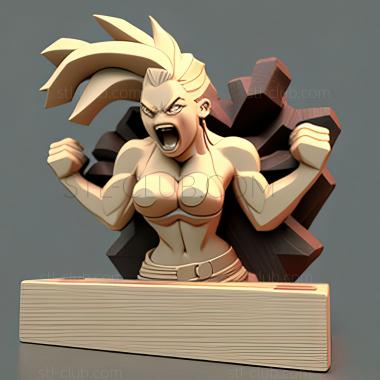 3D model Enter Elesa Electrifying Gym Leader The Gym Leader is a (STL)